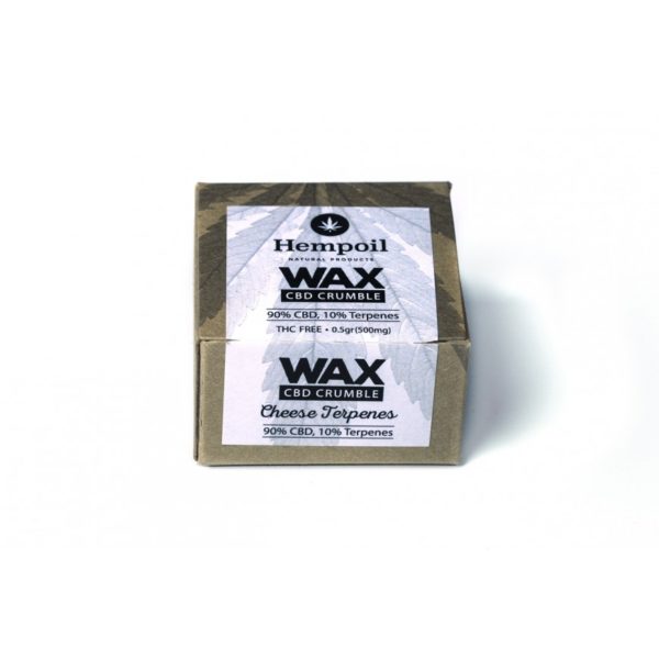 Wax CBD Crumble | Cheese Terpenes - 500mg