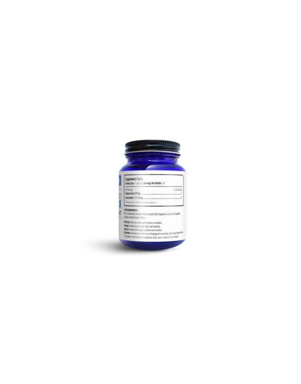 Elixinol CBD - 900mg | 60 Κάψουλες σε συσκευασία, Full Spectrum Label