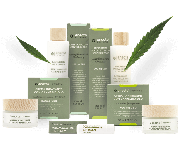 Cannabidiol based cosmetic product line from enecta