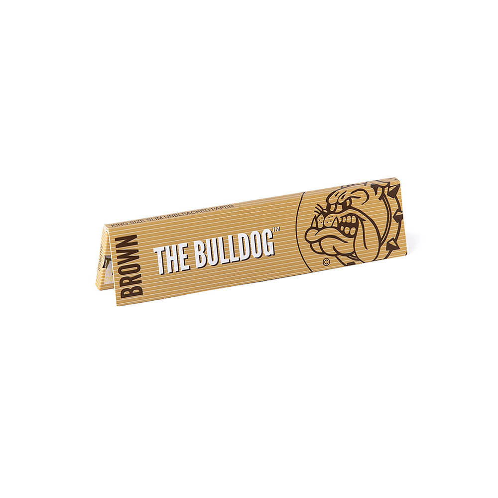The Bulldog Amsterdam King Size Papers Brown Unbleached