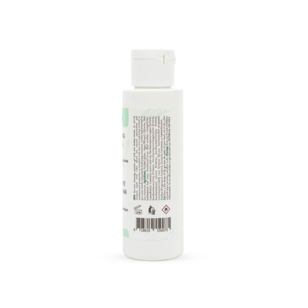Enecta Hand Sanitiser Gel with 100mg CBD - 100ml - antiseptic gel packaging bottle