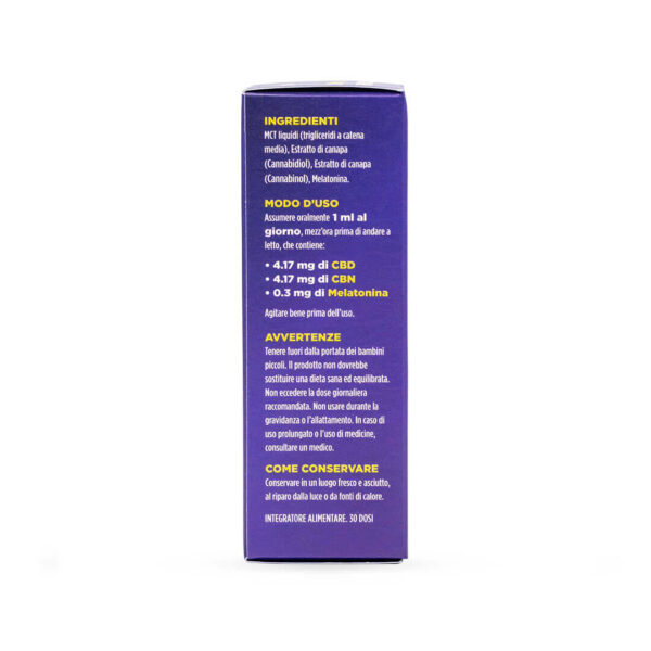 CBNight Formula enecta (CBD, CBN, Melatonin) - 30 ml συσκευασία ελληνική. Τιμή Σκρουτζ.
