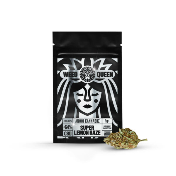 Greek CBD Flowers from Weed Queen with a high concentration of Cannabidiol and Terpenes.