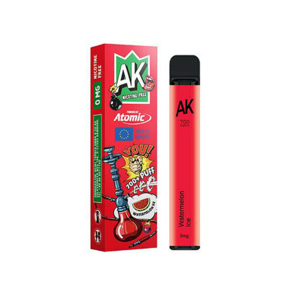 AK e-Shisha - Disposable Pen Vape Watermelon Ice without nicotine. Best Price Europe