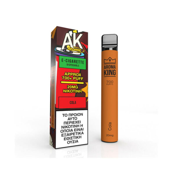 AK Electronic Cigarette Cola with 20mg Nicotine - 2ml wholesale and retail.