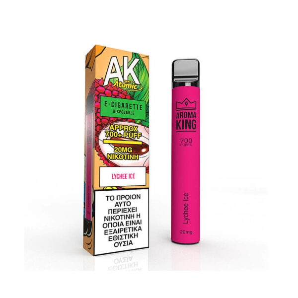 AK Electronic Cigarette Lychee Ice with 20mg Nicotine - 2ml wholesale and retail.