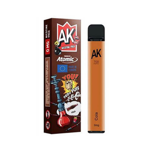AK e-Shisha Ηλεκτρονικό Ναργιλέ Coca Cola - Ηλεκτρονικό Τσιγάρο Μιας Χρήσης (Nicotine Free) - AK / AROMA KING