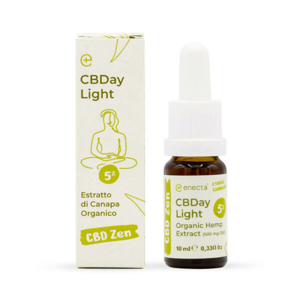CBDay Light 5% Full spectrum CBD hemp oil from enecta. Low price Greece and Cyprus. Express delivery Europe.