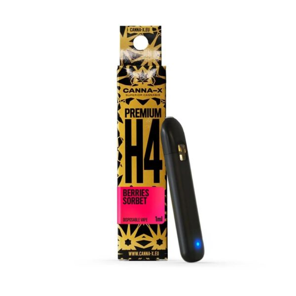 H4-CBD Vape disposable to buy from Canna-X. Wholesale and Retail Greece, Cyprus and Europe.