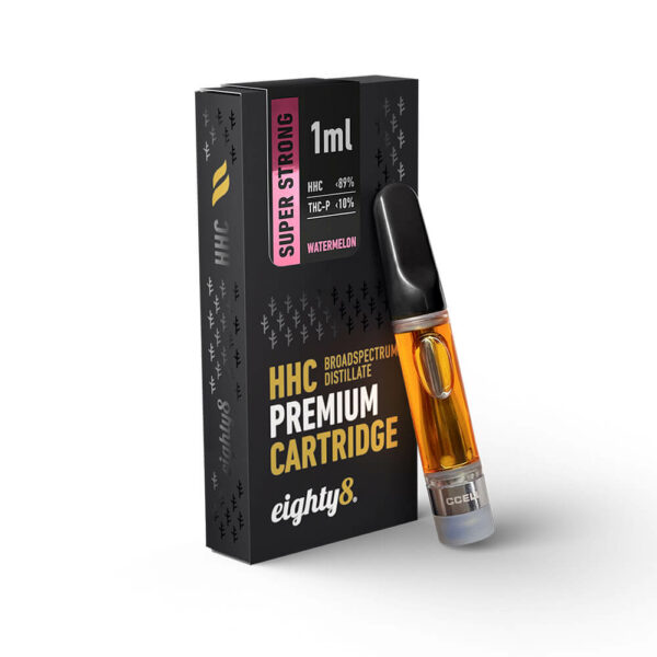 THC-P Cartridge by Eighty8 for Battery Vapes in many flavors. 510 thread for CCELL batteries. Top quality at the best price in Greece and Europe. The most powerful THCP cartridge in Europe.