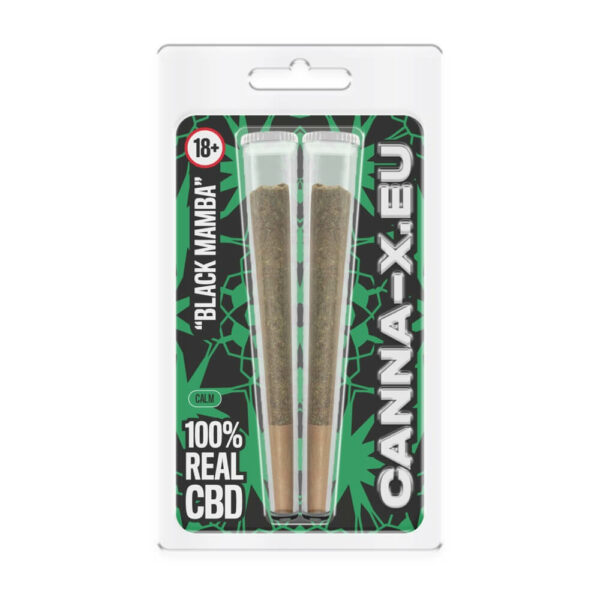 Pre-rolled cigarette with CBD cannabidiol ready to use from Canna-X. Wholesale & Retail.