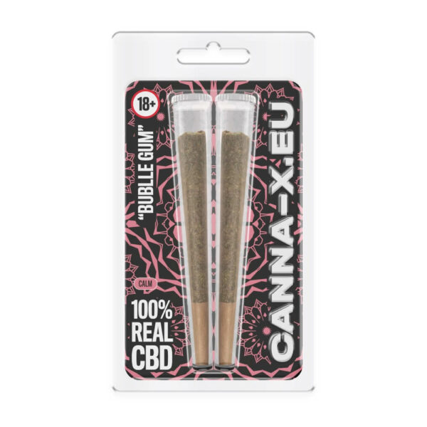 Pre-rolled cigarette with CBD cannabidiol ready to use from Canna-X. Wholesale & Retail.