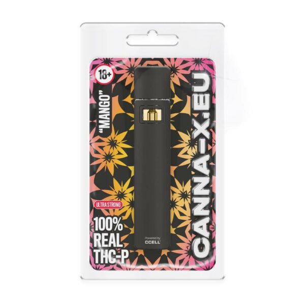 THCP Vape (Disposable) with 91% THCP, by Canna-X in many flavors and 1ml size for endless enjoyment. Top quality electronic cigarette H3CBN at the best price in Greece and Europe. Exclusively at Hempoil®