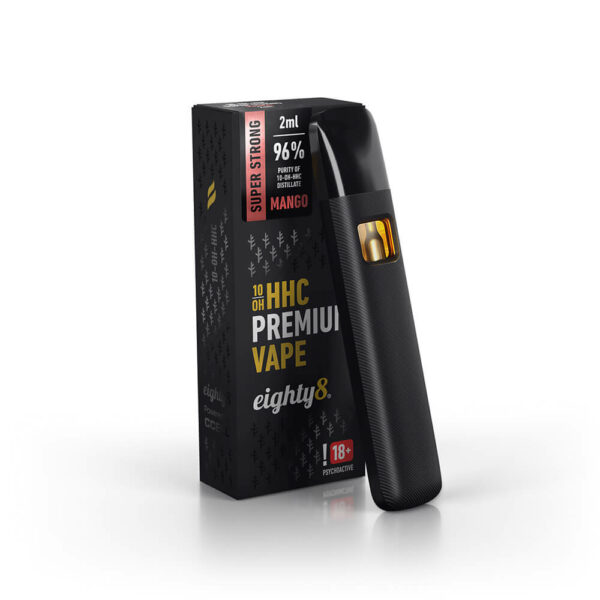 10-OH-HHC Disposable Vape from Eighty8 in many flavors in a CCELL device. Top quality at the best price in Greece and Europe.