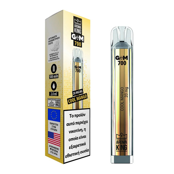 Aroma King GEM BAR 20mg nicotine disposable electronic cigarette wholesale retail.