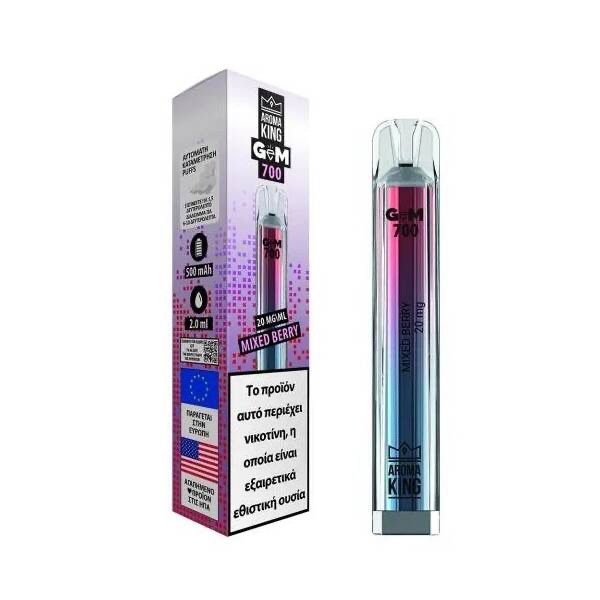 Aroma King GEM BAR 20mg nicotine disposable electronic cigarette wholesale retail.