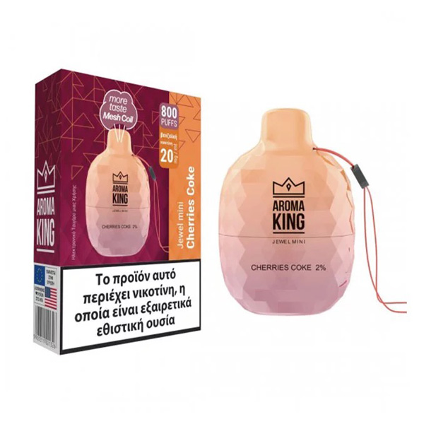 Aroma King Jewel Mini 20mg νικοτίνη ηλεκτρονικό τσιγάρο μιας χρήσης χονδρική λιανική.