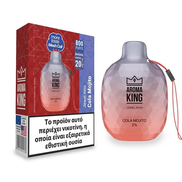 Aroma King Jewel Mini 20mg νικοτίνη ηλεκτρονικό τσιγάρο μιας χρήσης χονδρική λιανική.