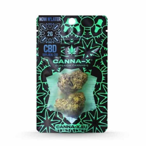 Canna-X Cannabis Flowers CBD Now N Later - 2gr.
