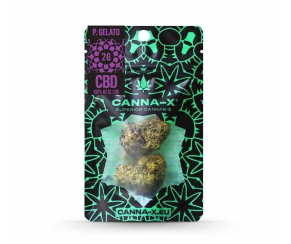 Canna-X Cannabis Flowers CBD Purple Gelato - 2gr.