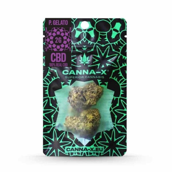 Canna-X Cannabis Flowers CBD Purple Gelato - 2gr.