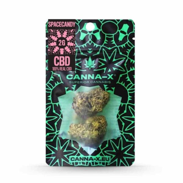 Canna-X Ανθοί Κάνναβης Space Candy Greek Series 32% CBD - 2γρ. & 5γρ. & 10γρ.