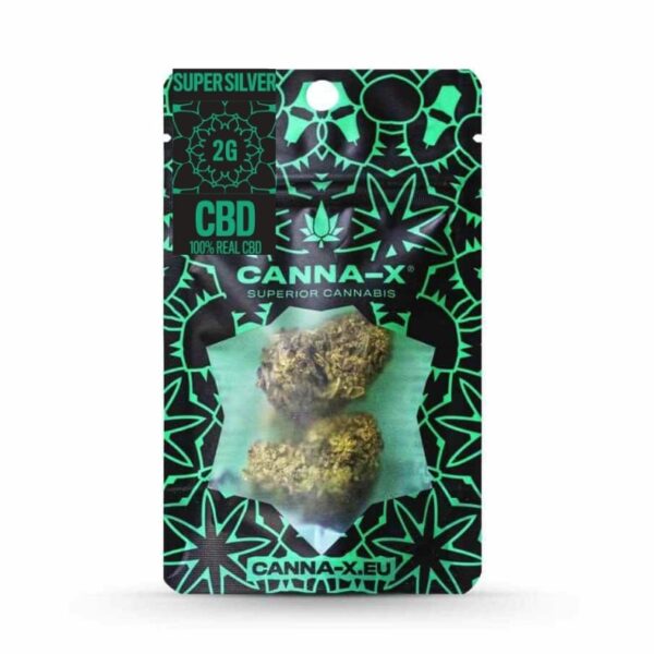 Canna-X Cannabis Flowers Super Silver Haze - 2gr.