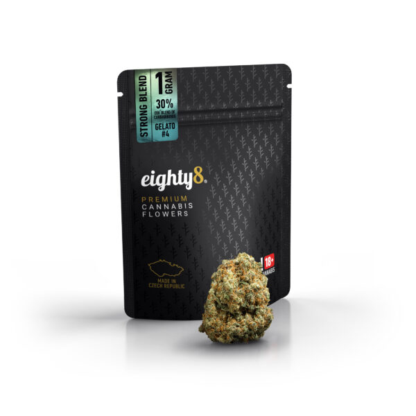 Eighty8 High Ανθοί Κάνναβης Gelato #4 - 1γρ & 3,5γρ