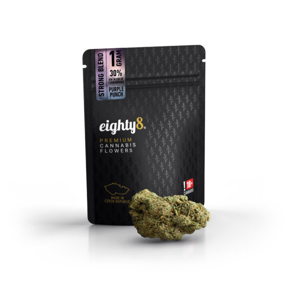 Eighty8 High Ανθοί Κάνναβης Purple Punch - 1γρ & 3,5γρ