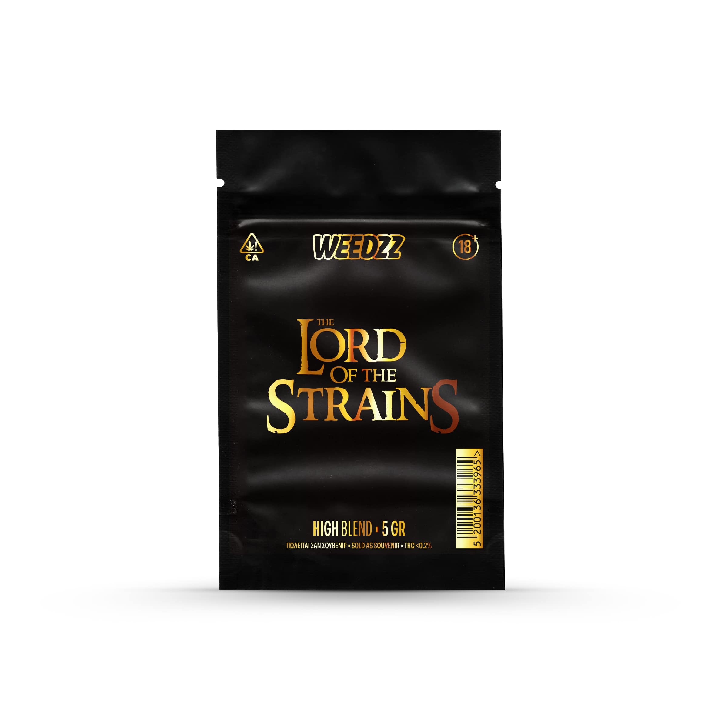 Weedzz High Blend Cannabis Flowers Lord of The Strains - 1g & 3g & 5g