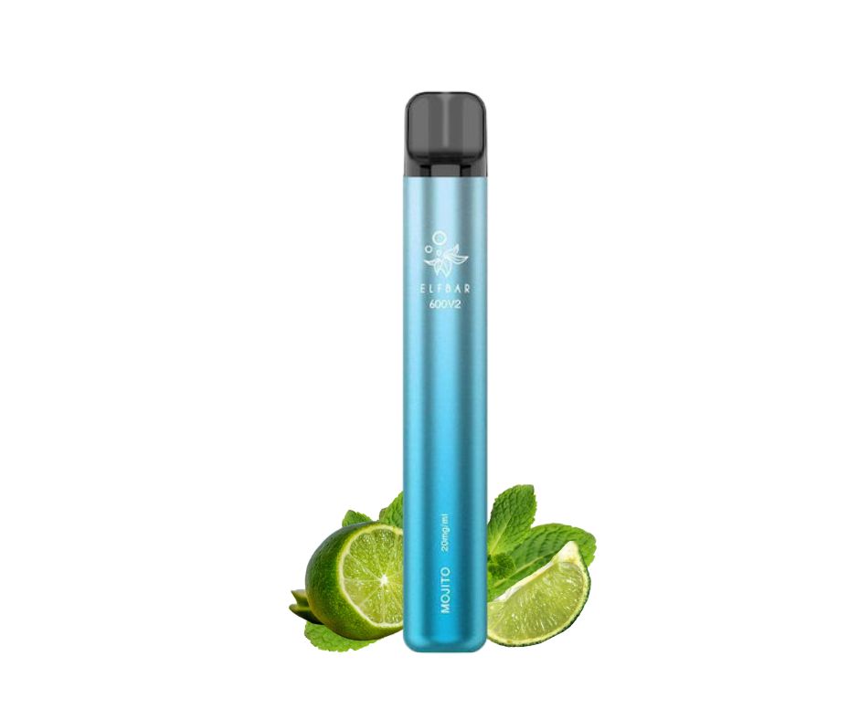 Elf Bar 600 V2 Ηλεκτρονικό Τσιγάρο μιας Χρήσης Mojito 20mg - 2ml