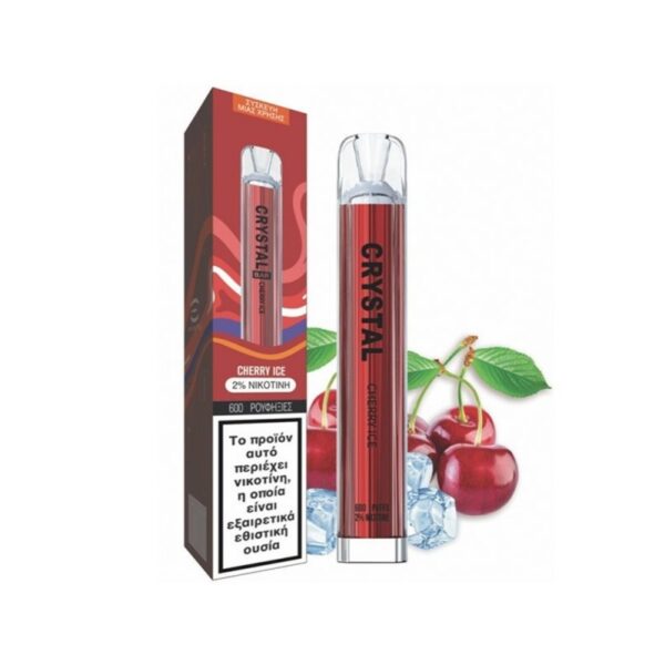 SKE Crystal Bar Disposable Electronic Cigarette Cherry Ice 20mg - 2ml
