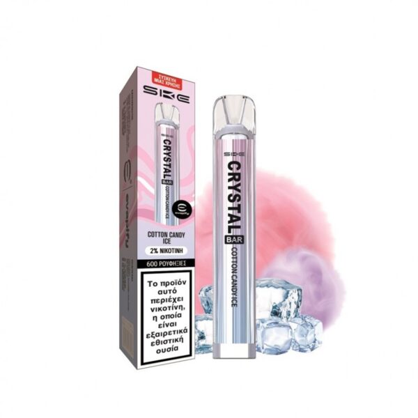 SKE Crystal Bar Disposable Electronic Cigarette Cotton Candy Ice 20mg - 2ml