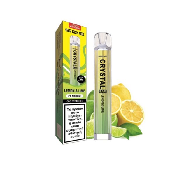 SKE Crystal Bar Disposable Electronic Cigarette Lemon & Lime 20mg - 2ml