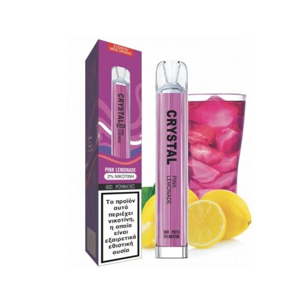 SKE Crystal Bar Disposable Electronic Cigarette Pink Lemonade 20mg - 2ml