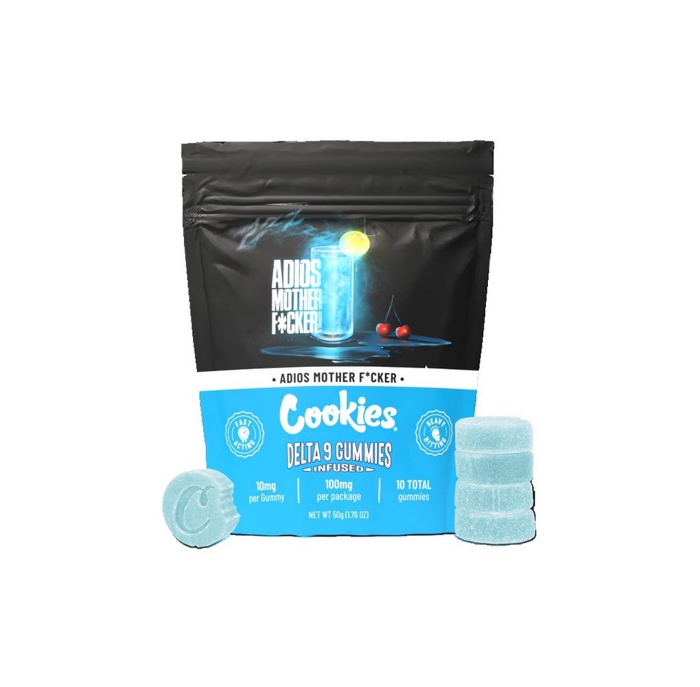Cookies Delta 9 Gummies Adios MF - 10τεμ