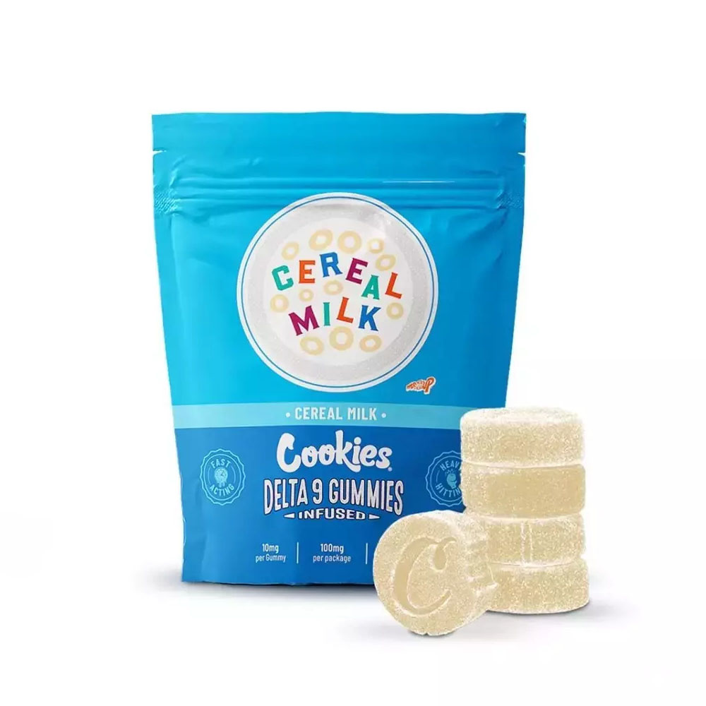 Cookies Delta 9 Gummies Cereal Milk - 10τεμ