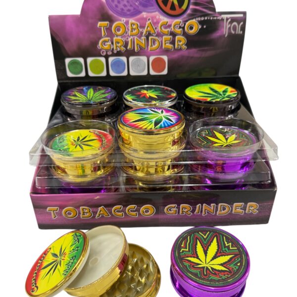 Grinder Τρίφτης Καπνού Πλαστικός 3 parts – 1τεμ