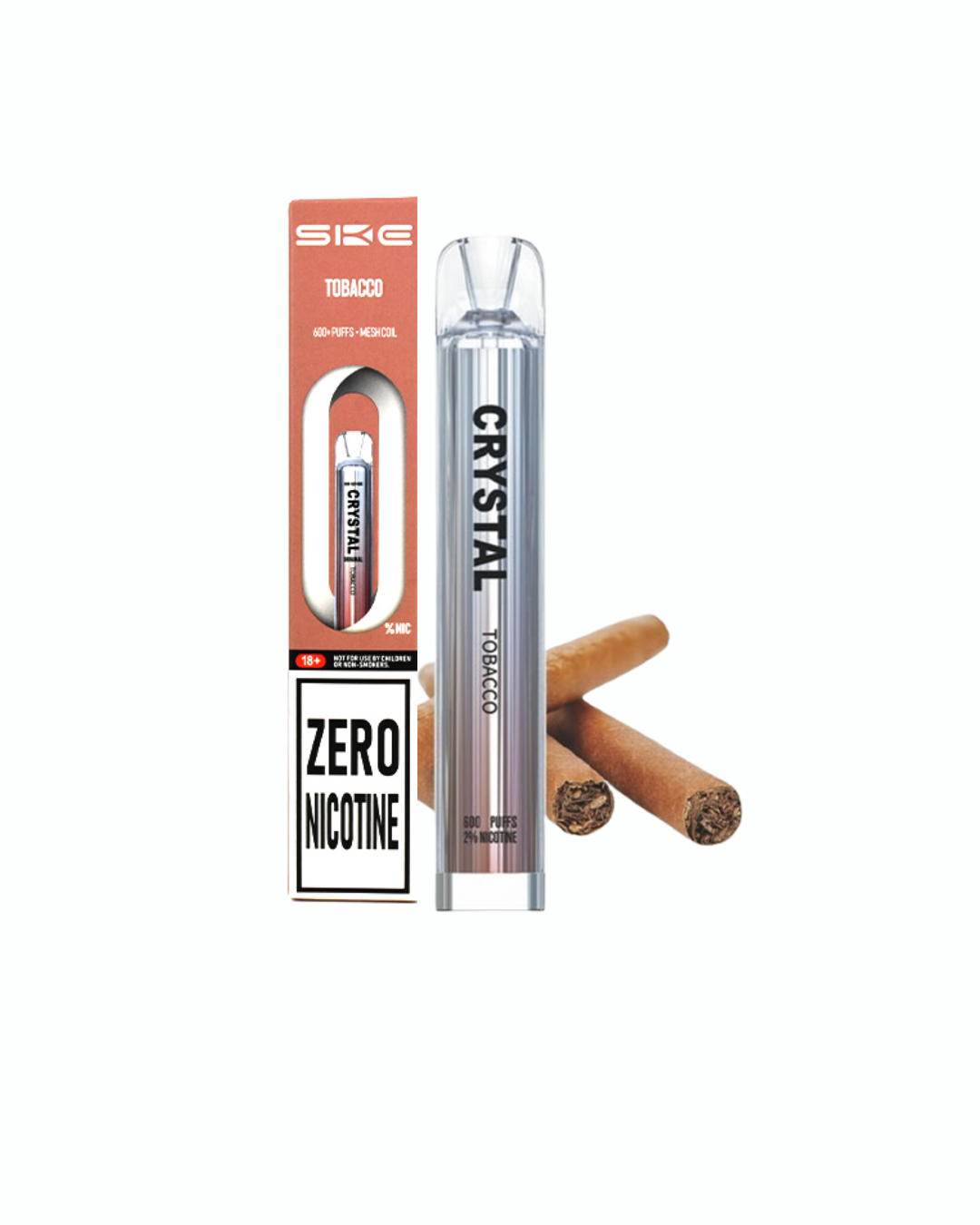 SKE Crystal Bar Ηλεκτρονικό Τσιγάρο μιας Χρήσης Tobacco - 2ml