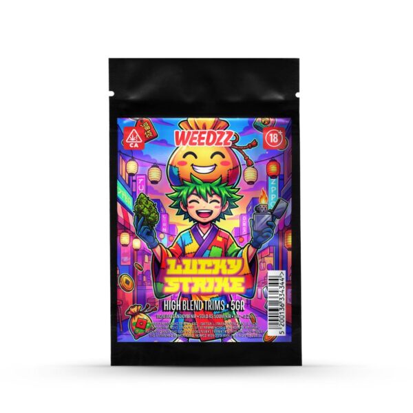 High Blend Τρίμμα Ανθών Κάνναβης Weedzz Lucky Strike σε συσκευασία των 5γρ
