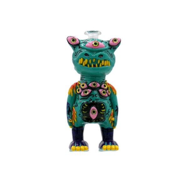 Googly Bongster Clay Dab bong