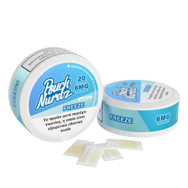 Pouch Nurdz Freeze Pouch Νικοτίνης - 6 & 12mg